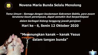 Novena Bunda Maria Selalu Menolong